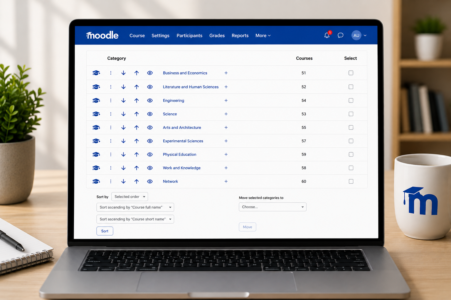 moodle-course-management